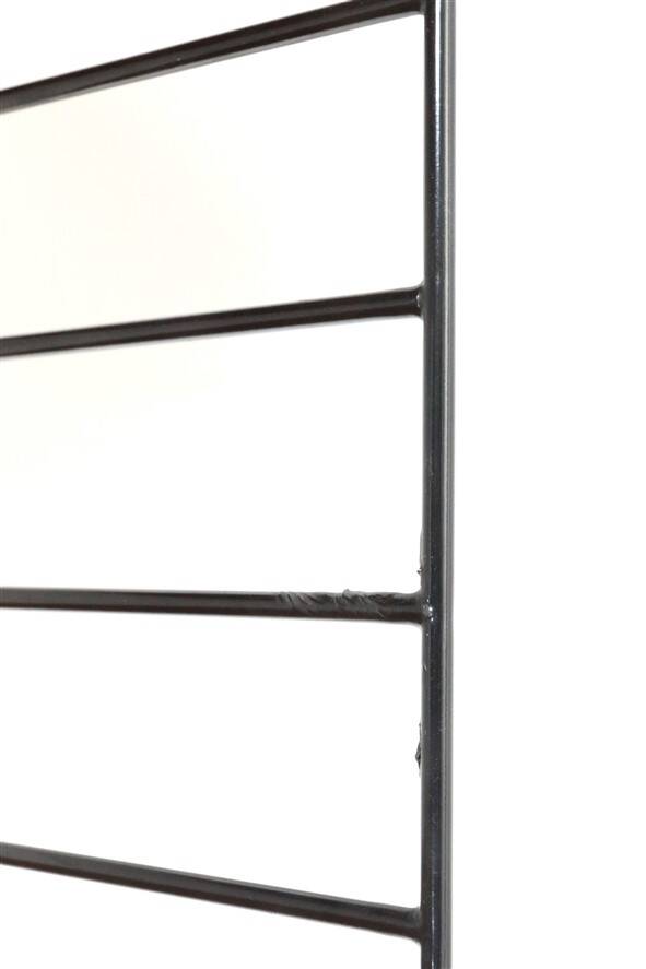 Original String shelving unit / Kajsa & Nisse Strinning / teak / mid-century modern design / black / 75x80x30cm