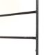 Original String shelving unit / Kajsa & Nisse Strinning / teak / mid-century modern design / black / 75x80x30cm