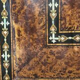 Secretary from the time of Napoleon III in marquetry and gilded bronzes, 19th century.