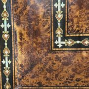 Secretary from the time of Napoleon III in marquetry and gilded bronzes, 19th century.