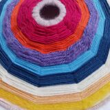 Cylindrical day abat weaving wool