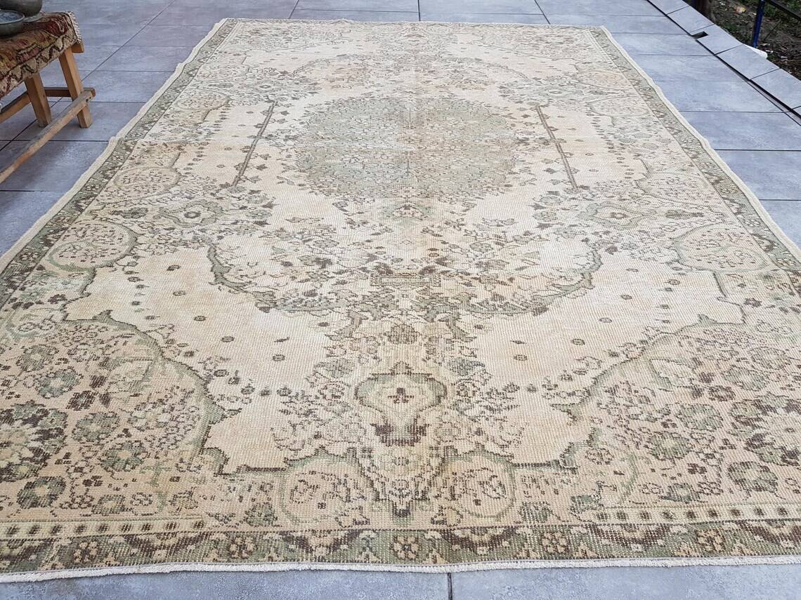 Oushak Anatolian Turkish Rug sku1031