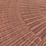 Wicker and wrought iron table 1960