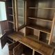 Ercol library cabinets storage England in elm