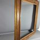 Imposing nineteenth century frame wood and gilded stucco 103x87 foliage 82.7x66.7 cm SB