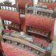 Series of 6 reupholstered Renaissance style chairs