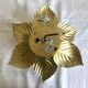 Masca golden flower wall lamp