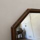 Miroir scandinave en bois, années 60