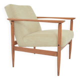 M ivory velvet armchair