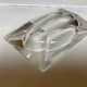 Individual rectangular ashtray
