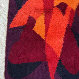 1970s Scandinavian Pop Art Rug