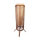Vintage bamboo floor lamp
