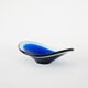 Glass platter, Danish design, 1970s, made in Denmark