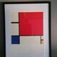 Paire lithographies Piet MONDRIAN  modèles à 250 exemplaires