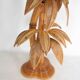 Large "coconut/palm" floor lamp in rattan