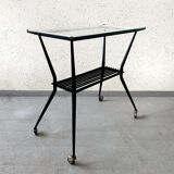 1950s design rolling console