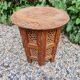 Table d'appoint pliante en bois