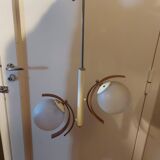 Vintage suspension lamp 50s