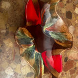 Vintage ceramic bowl / pocket bowl attributed to Vallauris.