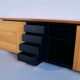 Enfilade Sheraton Giotto Stoppino & Lodovico Acerbis exotic wood Acerbis