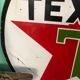 Plaque publicitaire texaco USA de 1958