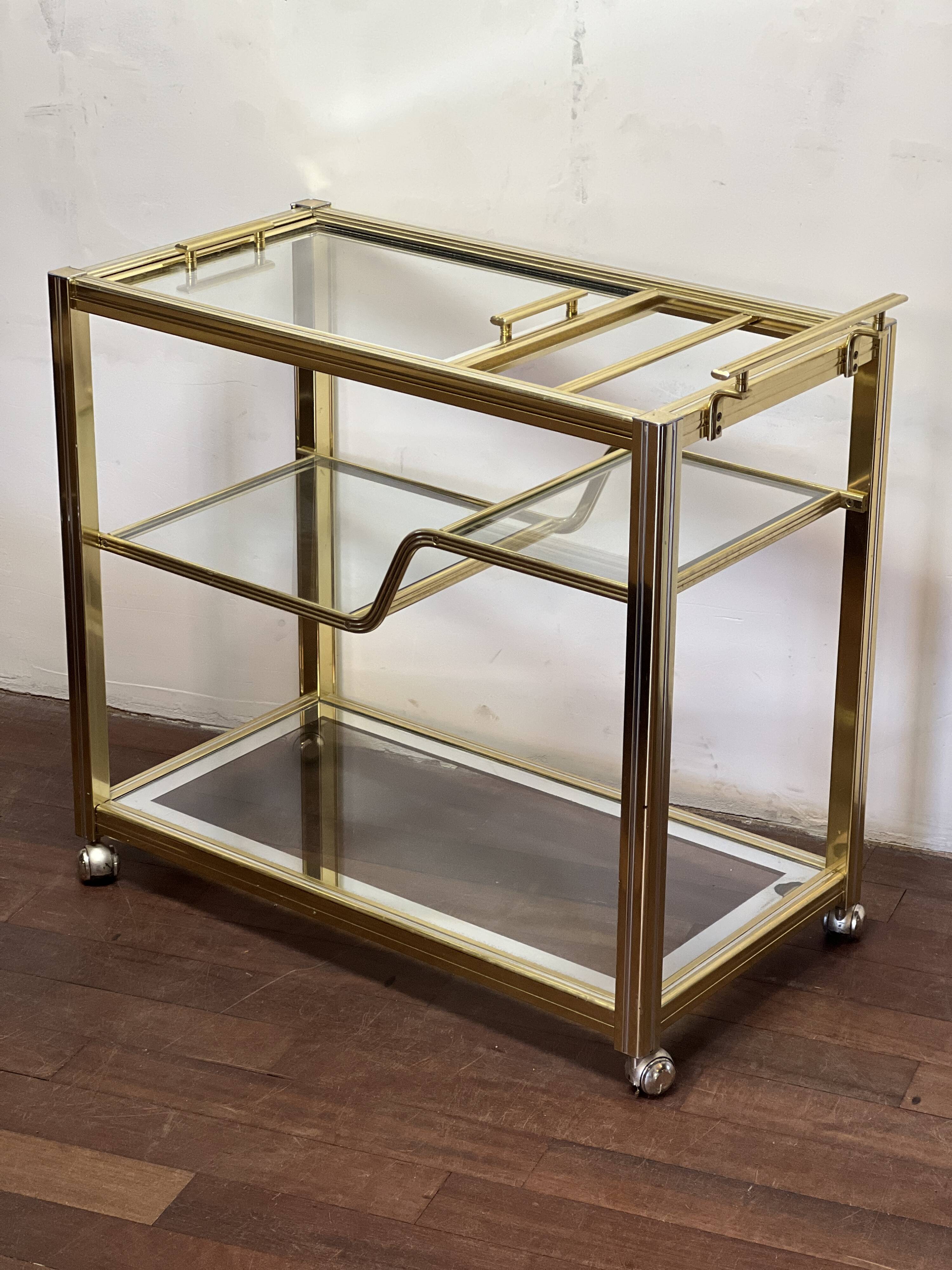 1970s rolling trolley