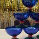 Lot de six coupelles Guzzini vintage italien