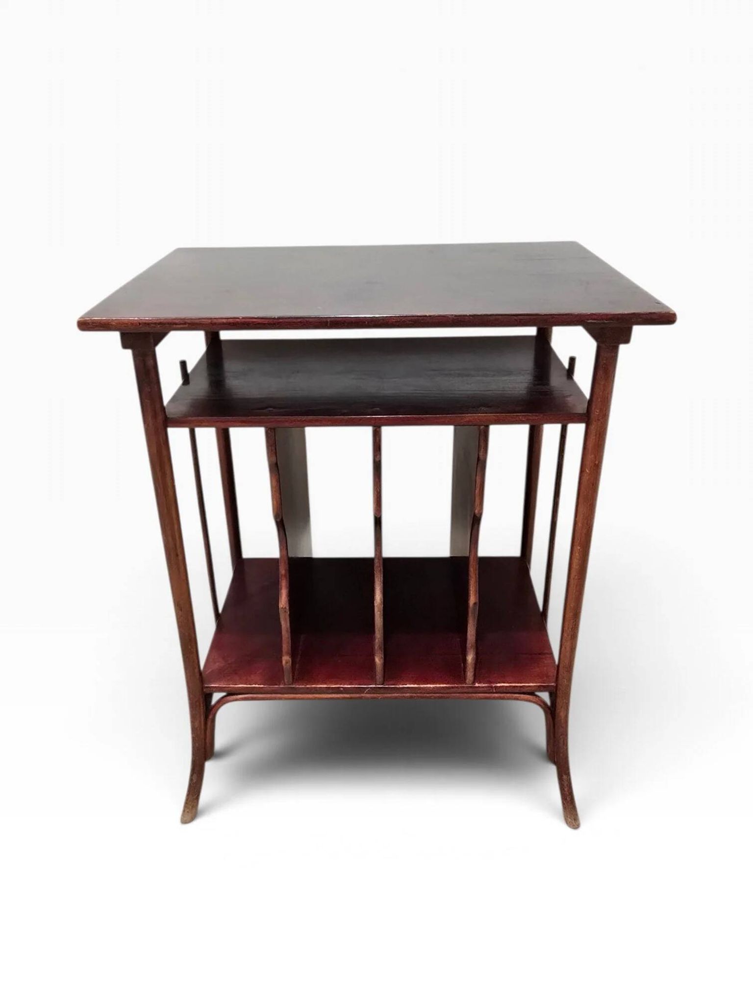 Rare Thonet Wien music table circa 1900 – wooden sheet music holder