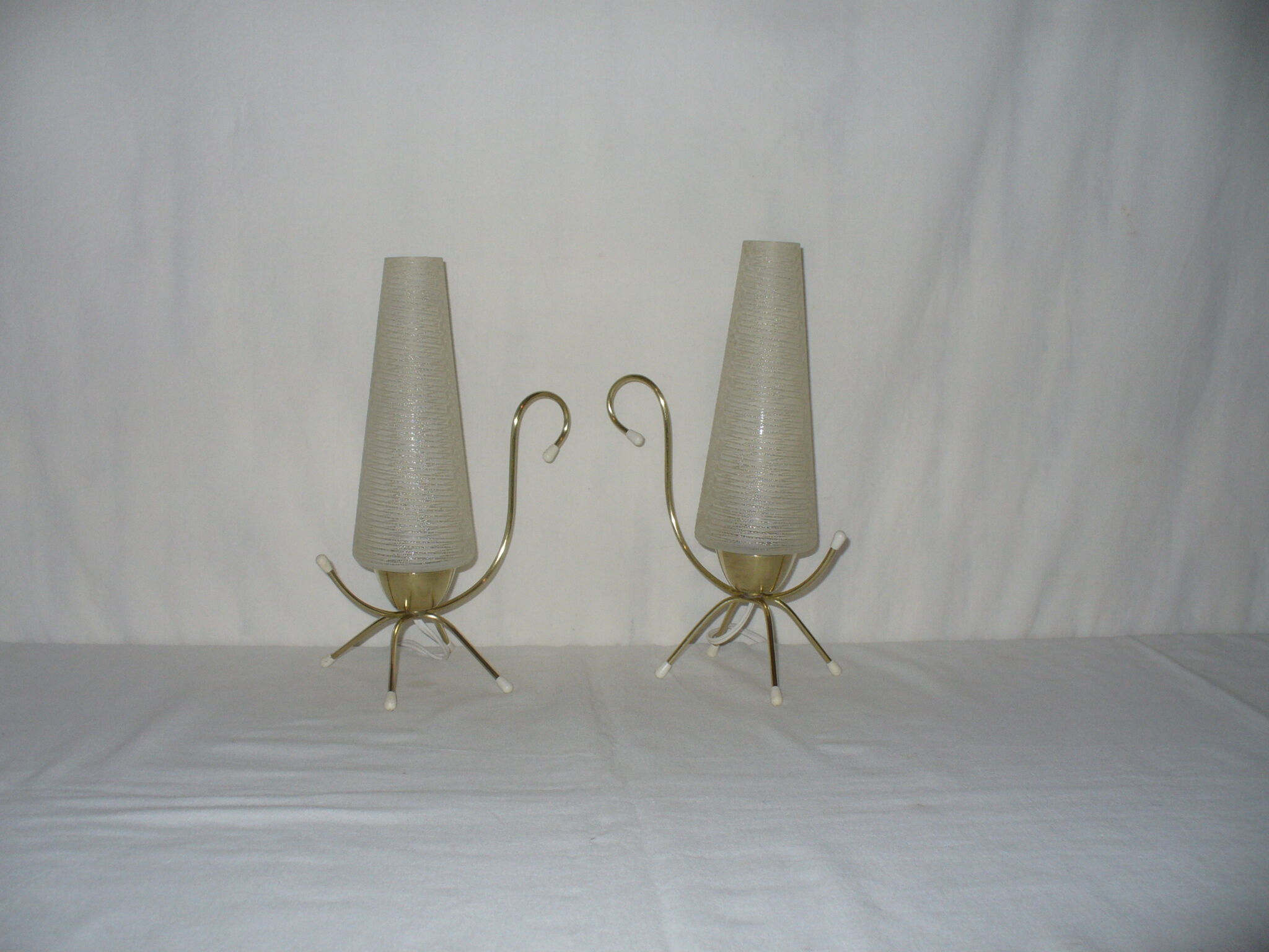 Pair of 1950s lamps