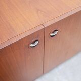 Teak enfilade by Gérard Guermonprez for Magnani editions