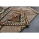 Vintage Turkish Oushak Handmade Wool Cotton Brown Area Rug 193x330