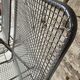 Lot 4 fauteuils vintage 1970" jardin terrase