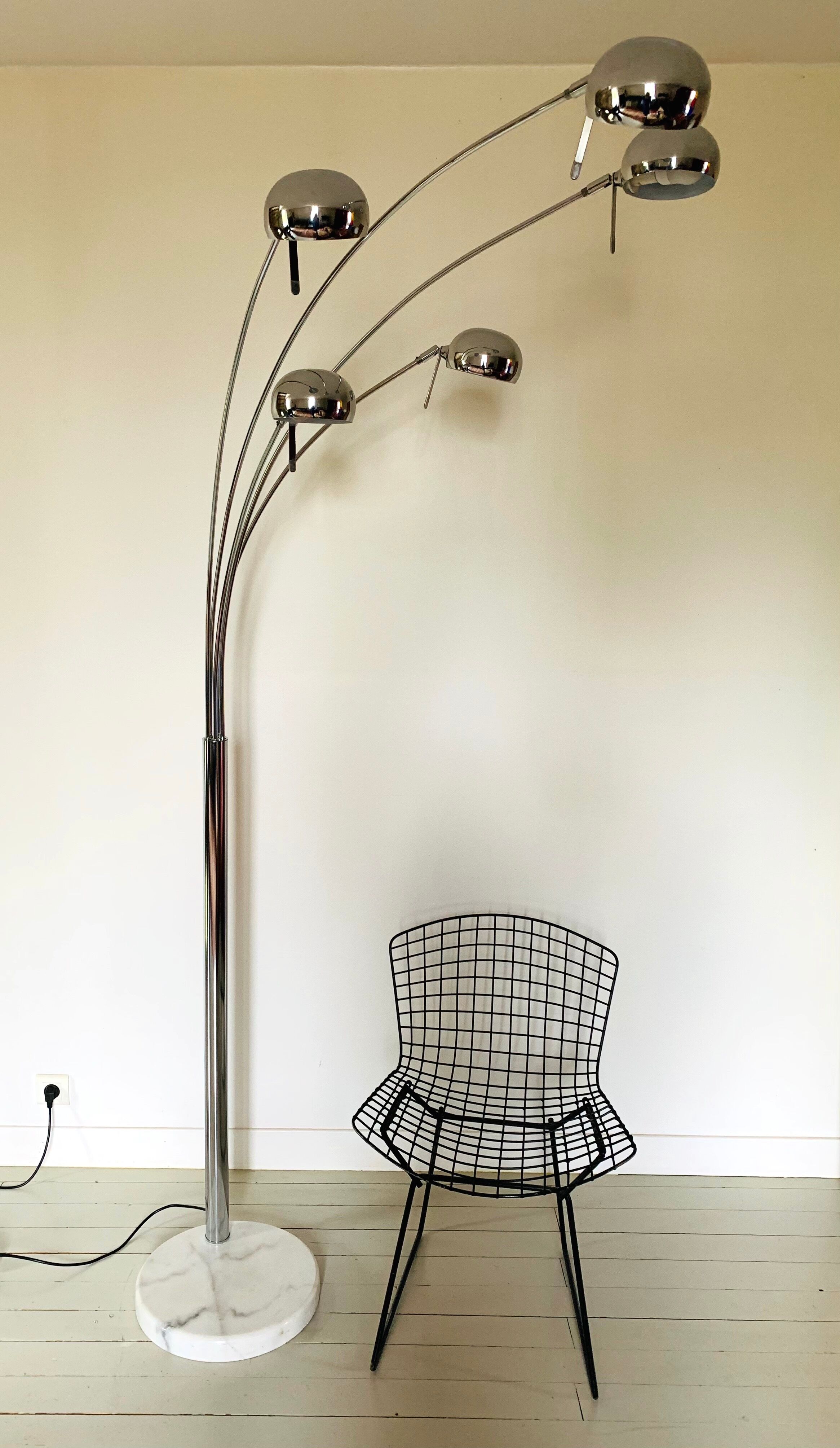 Lampadaire muguet 5 bras