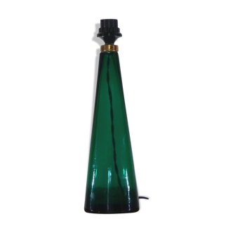 Venini Murano emerald green lamp