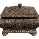 Coffre colonial en bois d'ébène