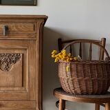 Carved oak sideboard