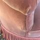 Pair of old pink toad chairs