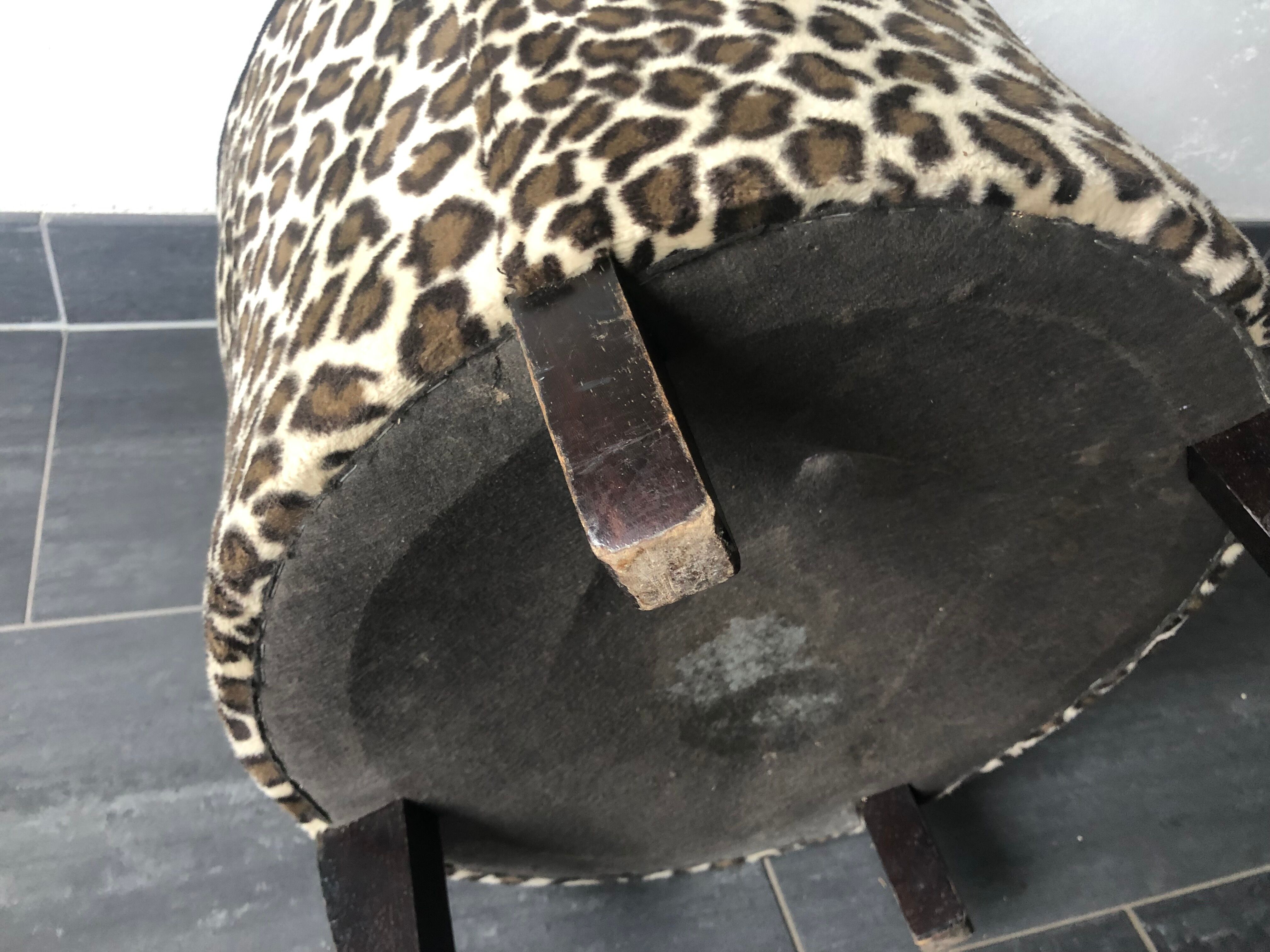 Art Deco armchair set