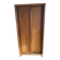 Scandinavian wooden wardrobe with sliding doors
