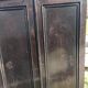 Sideboard 2 doors 1 drawers in blackened wooden support height