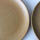 Set of 6 dessert plates made of sandstone