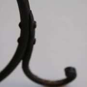 Large Wrought Iron Floor Candelabra, 1950s