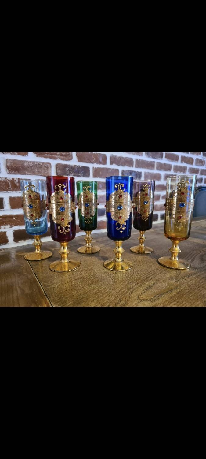 Service En Verre De Murano XXeme