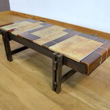 Table basse vintage 1960 / 1970 Roger Capron Vallauris