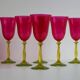 Vintage Crystalex Wine Glasses Set of 6 – Bohemian Glass