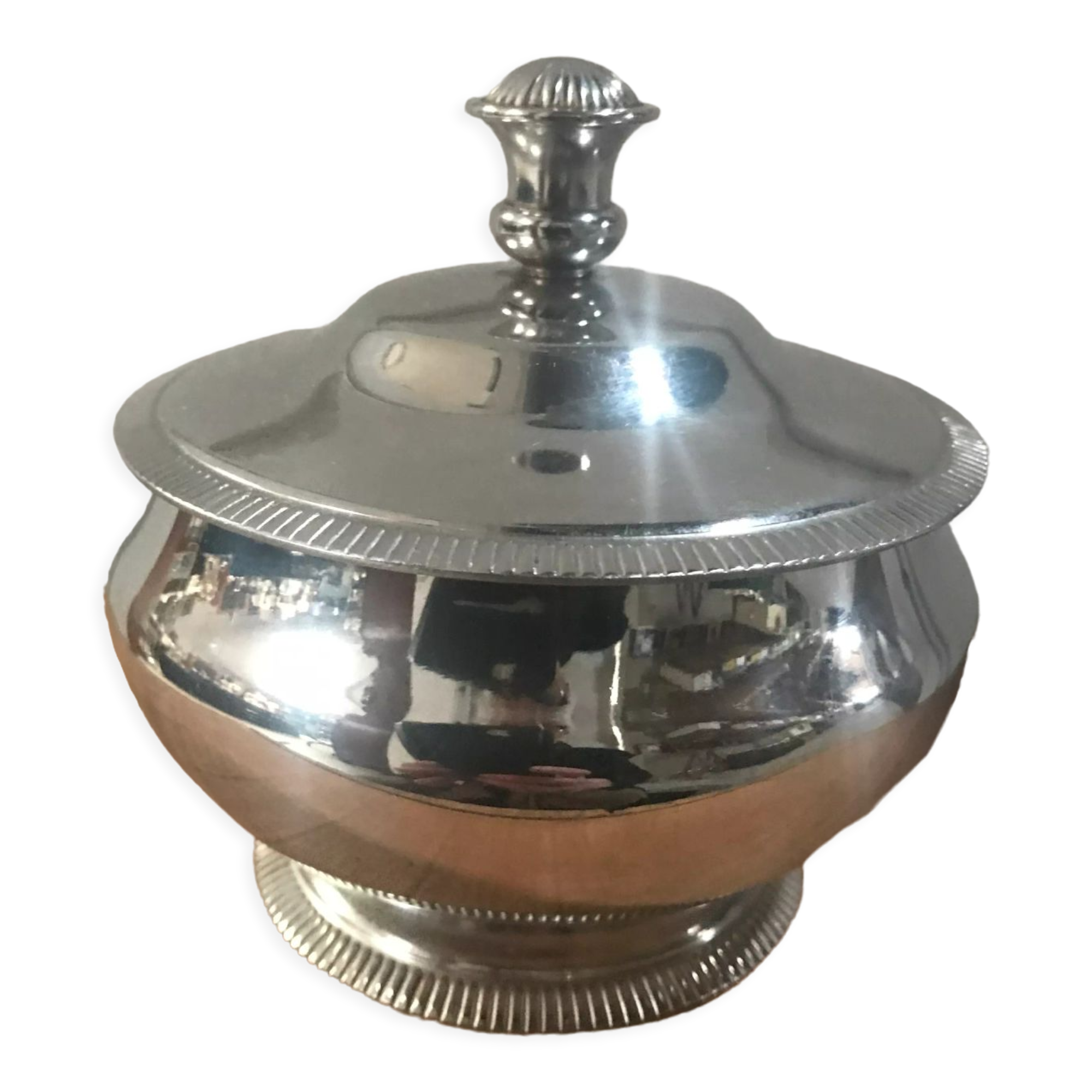 Sucrier en inox remy letang années 80