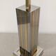 Hollywood Regency lamp base in brass by Roméo Rega, Italy circa 1970.