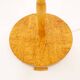 Mid-century organic floor lamp in birch and brass, Sweden, 1950s