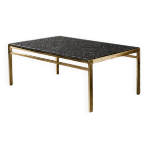 table basse en laiton - moderne