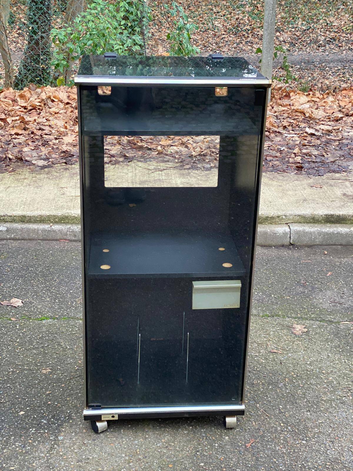 Meuble Hi-fi Kenwood Hifi avec tourne disque des années 80